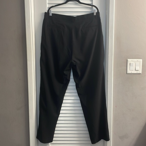 Gut Feeling Black Flat Front Y2K “Going Out” Pants; 36”x31”;Good preloved cond. - Picture 5 of 6